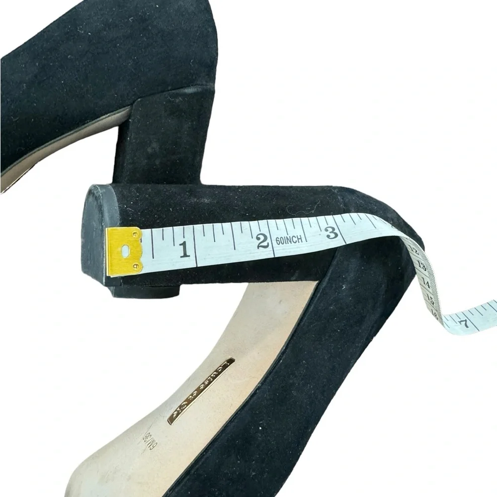 Louise Et Cie Suede Round Toe Pumps Size 6 - Picture 8 of 9